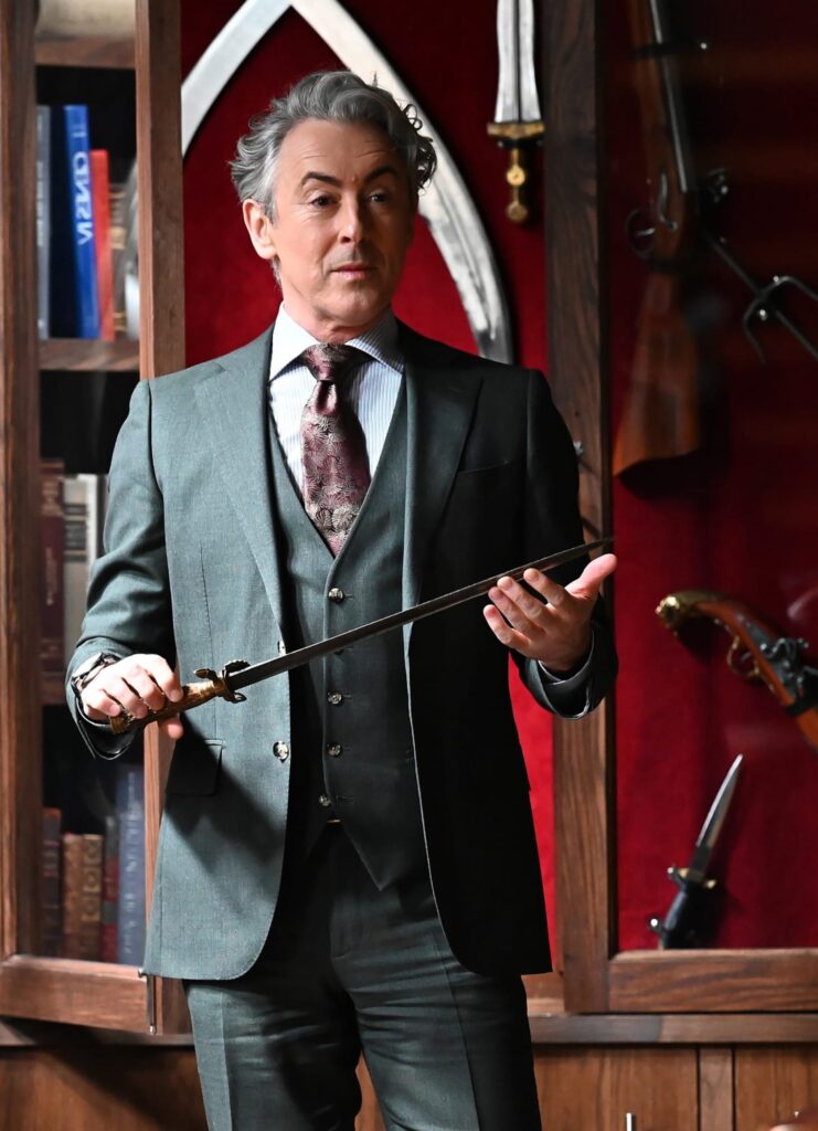 Examining Malcolm's Weaponry - Tall - Prodigal Son Season 2 Episode 8