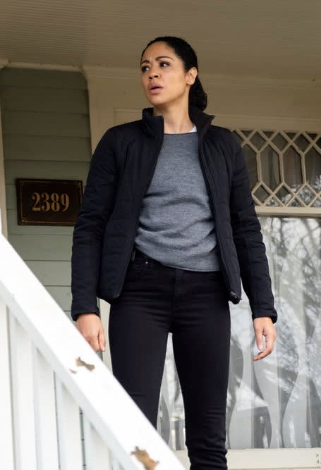 Finola on the Porch - Debris Season 1 Episode 7