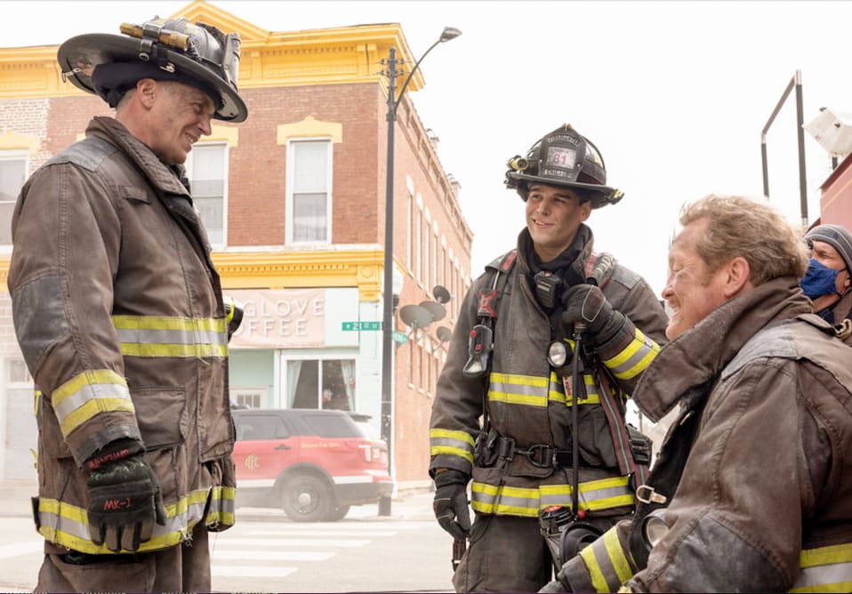 Mouch, Herrmann, and Gallo long - Chicago Fire Season 9 Episode 12
