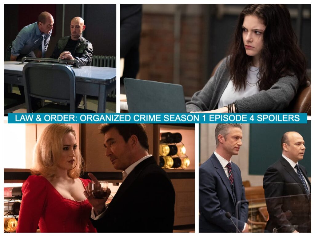 Spoiler Collage - Law & Order: Organized Crime Season 1 Episode 4