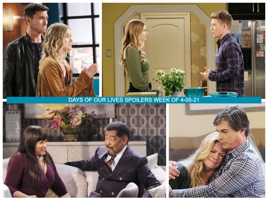 Spoilers for the Week of 4-05-21 - Days of Our Lives
