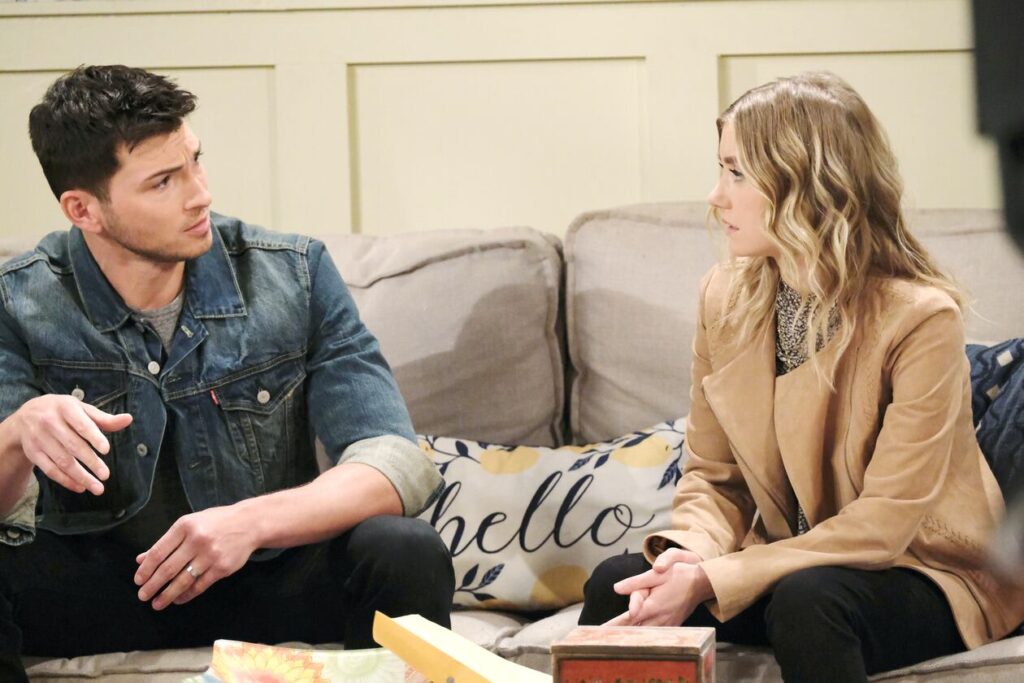 Ben Confides In Claire - Days of Our Lives