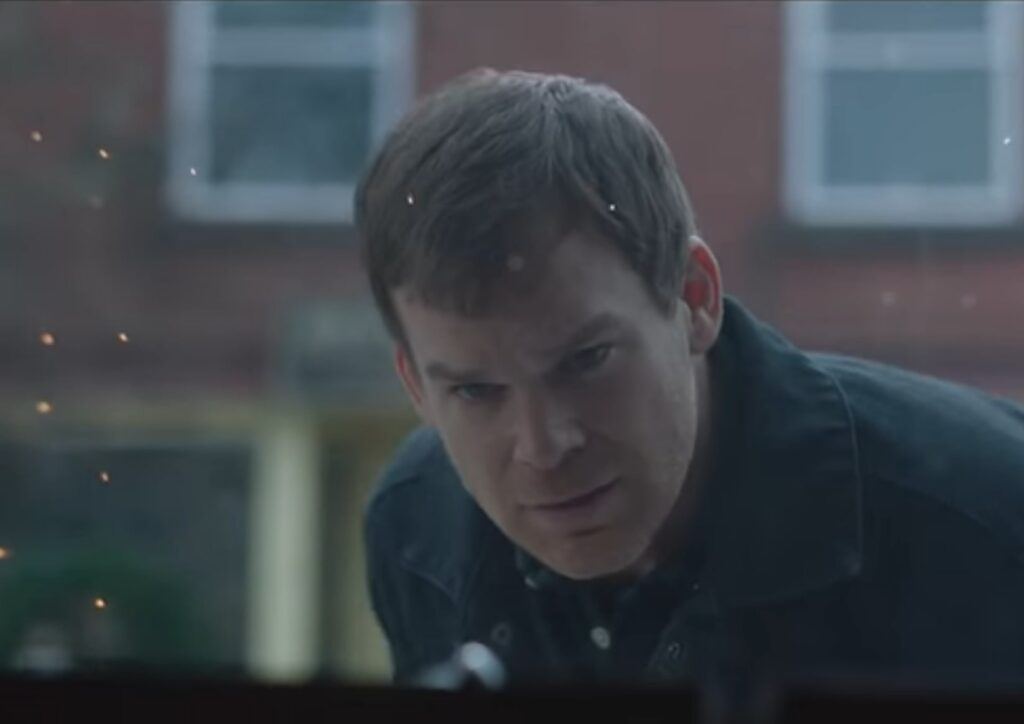 Dexter Stares at Knives