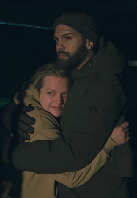 June and Luke hug - The Handmaid's Tale Season 4 Episode 6
