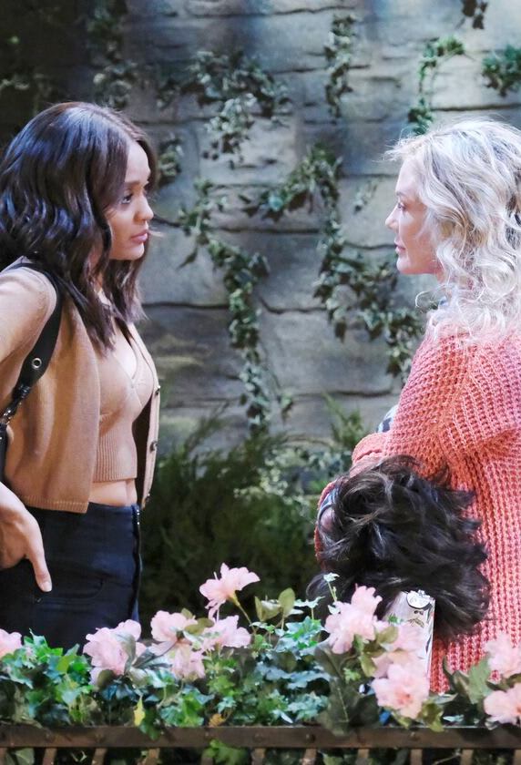 Kristen Pleads With Lani / Tall - Days of Our Lives