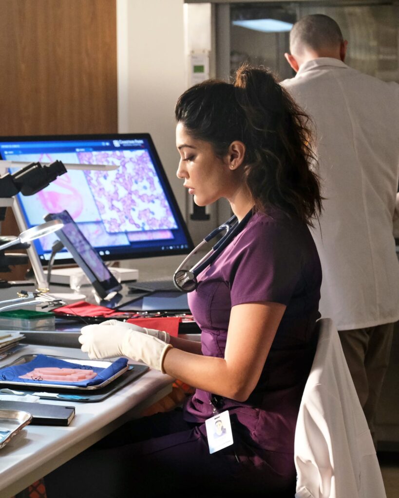 Leela Skills- Tall - The Resident Season 4 Episode 12
