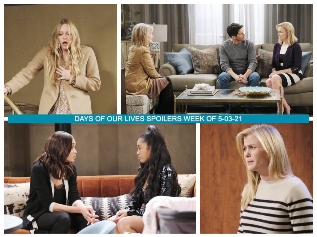 Spoilers For The Week of 5-03-21 - Days of Our Lives