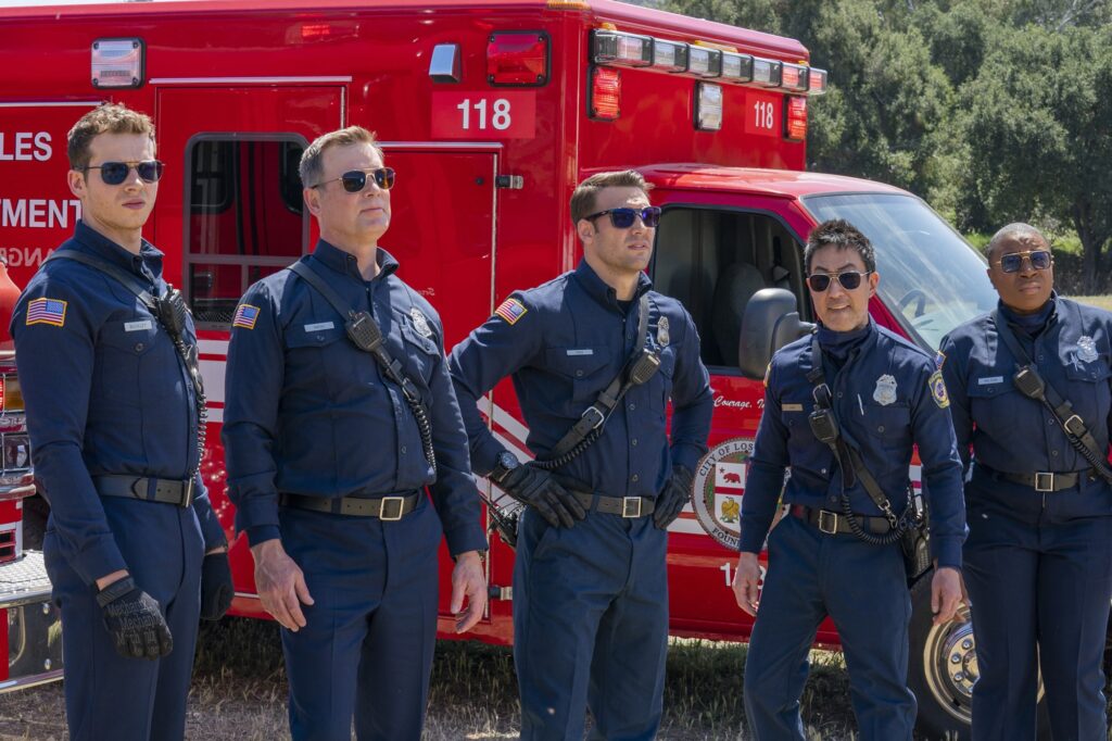 The Whole Crew - 9-1-1 Season 4 Episode 12
