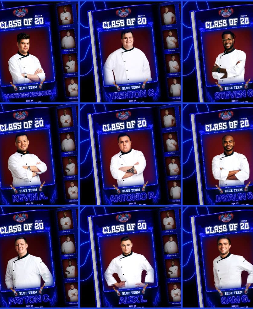 Blue Team - Hell's Kitchen Season 20 Episode 1