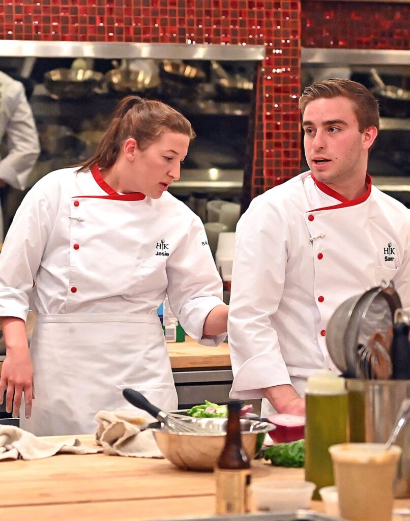 Checking Your Back - tall - Hell's Kitchen Season 20 Episode 5