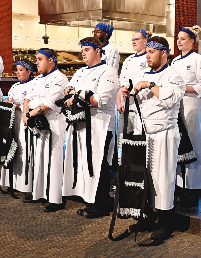 French Uniforms - tall - Hell's Kitchen Season 20 Episode 5
