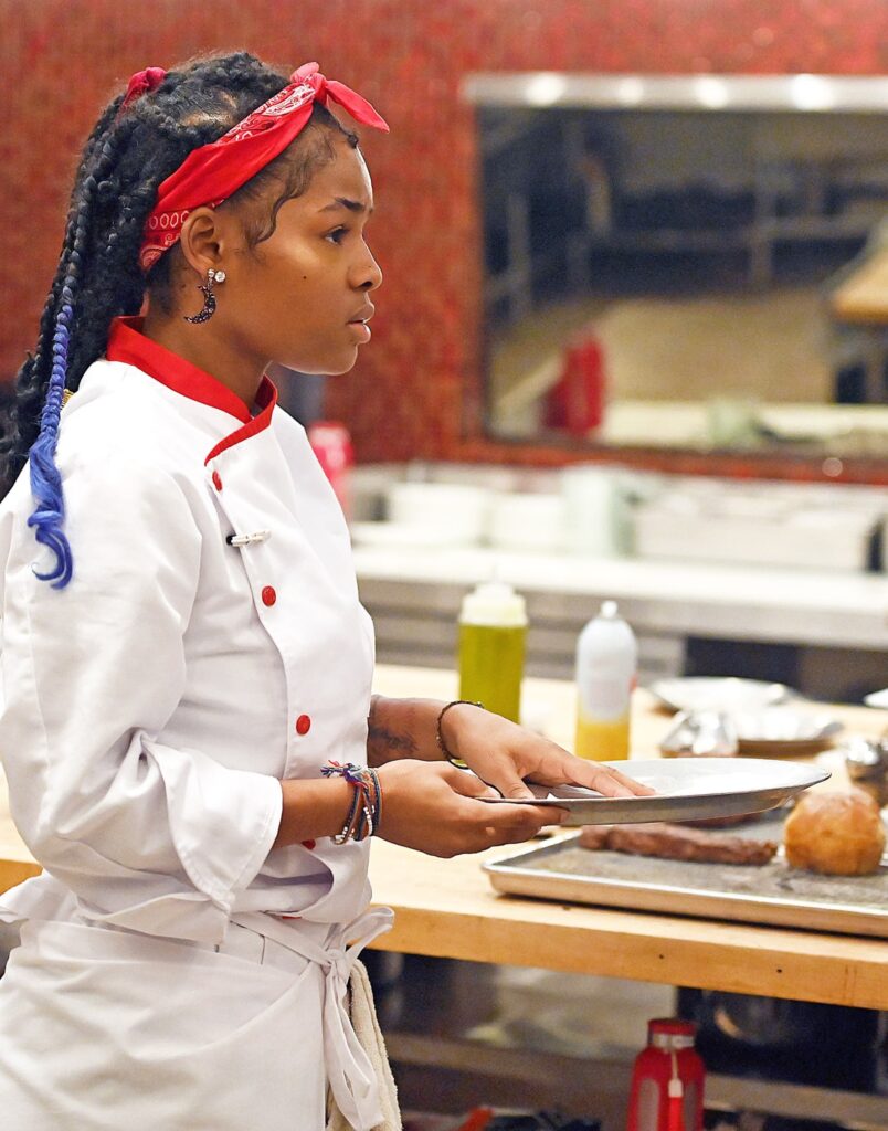 Keona Plates - tall - Hell's Kitchen Season 20 Episode 5