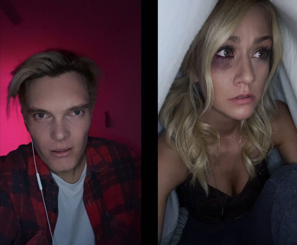 Luke Baines and Katherine McNamara on Untitled Horror Movie