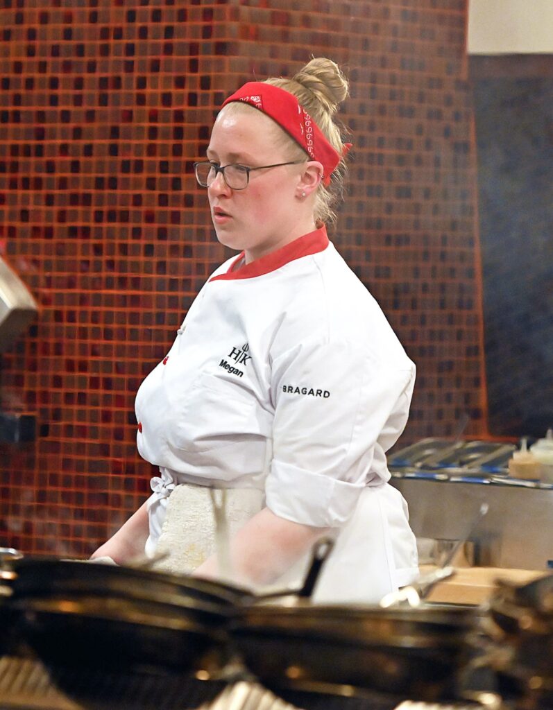 Megan Get to Work - tall - Hell's Kitchen Season 20 Episode 4