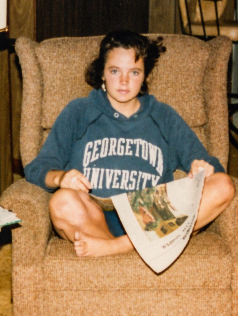 Teenage Michelle McNamara