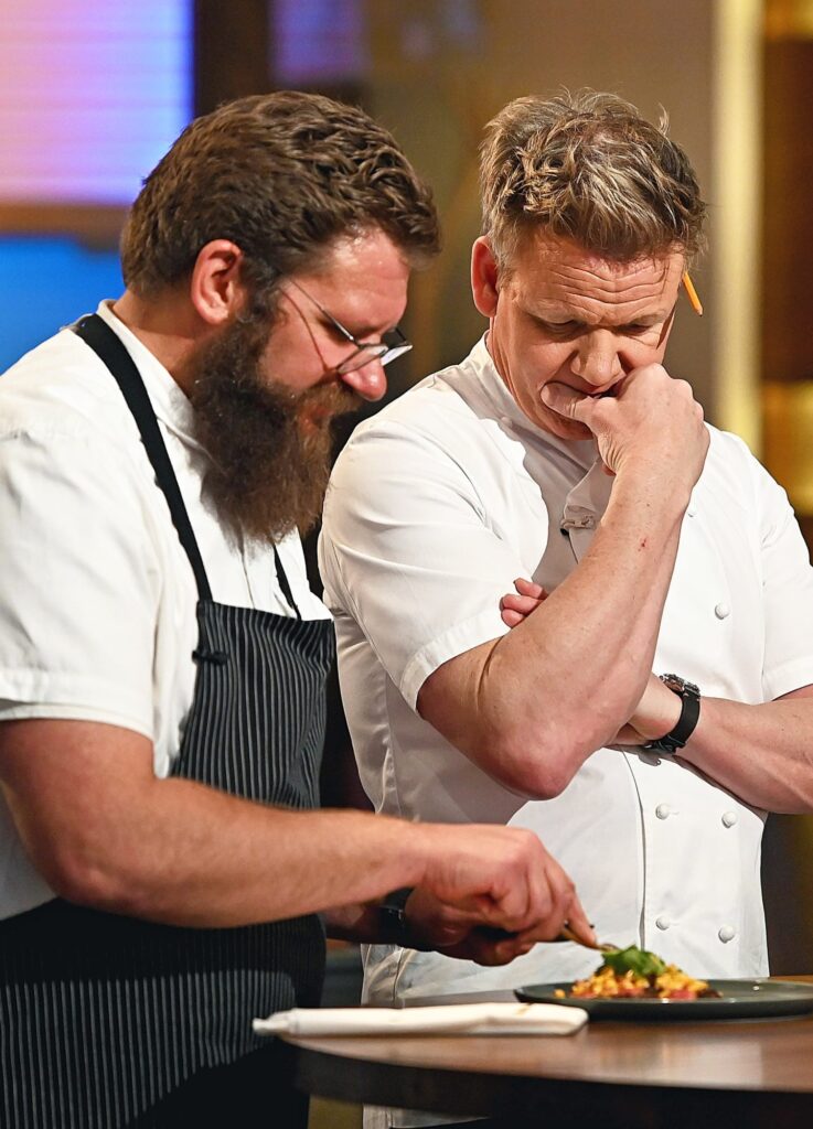 Cimarusti Digs In - tall - Hell's Kitchen Season 20 Episode 7