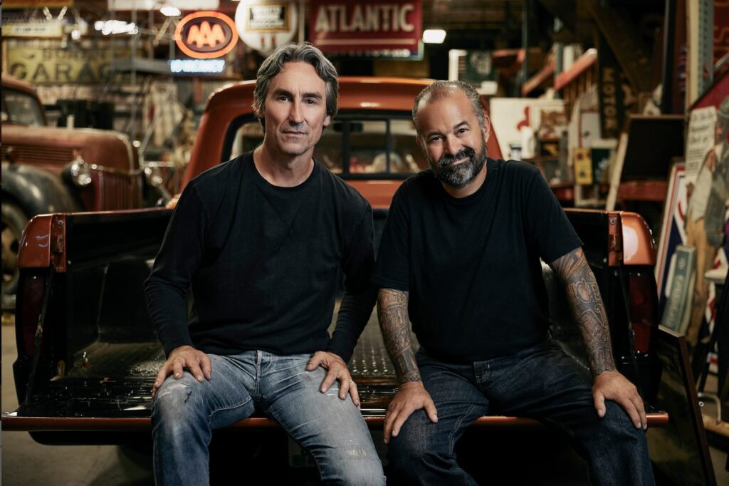 Mike Wolfe and Frank Fritz