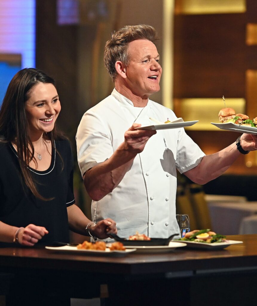 Ramsays Weighing Dishes - tall - Hell's Kitchen Season 20 Episode 6