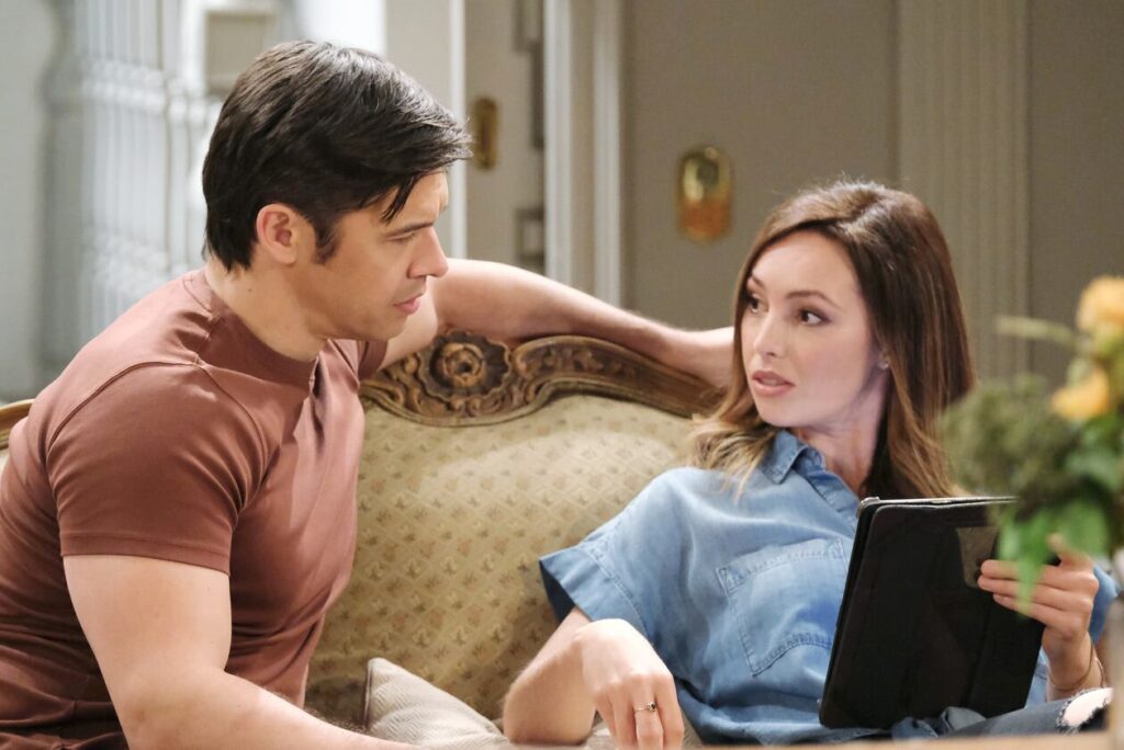 Gwen On The Hot Seat Again - Days of Our Lives