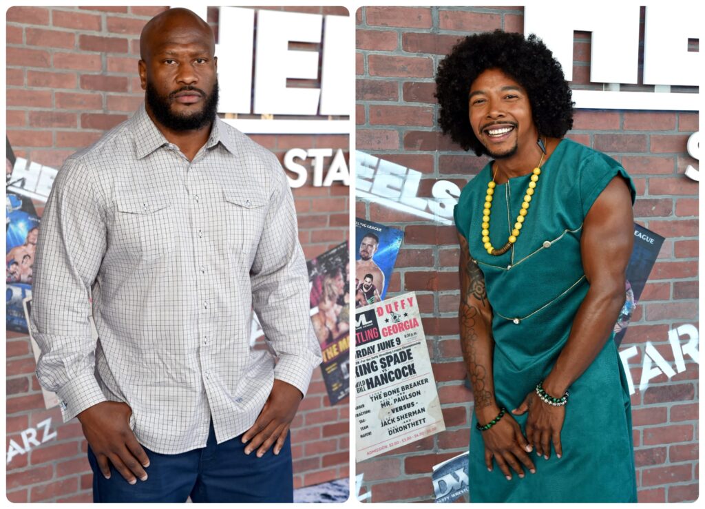James Harrison and Allen Maldonado from the Heels Premiere