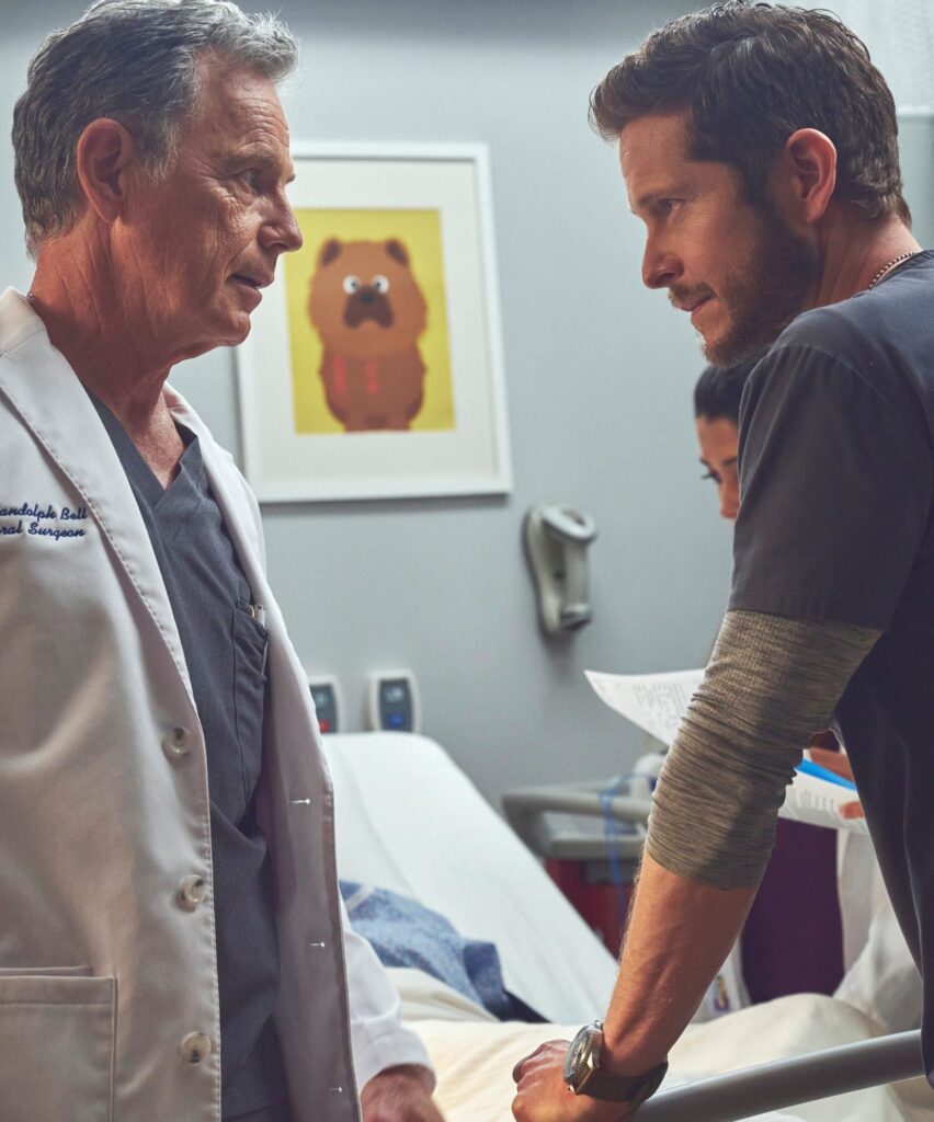 Brainstorming with Bell - tall - The Resident Season 5 Episode 1
