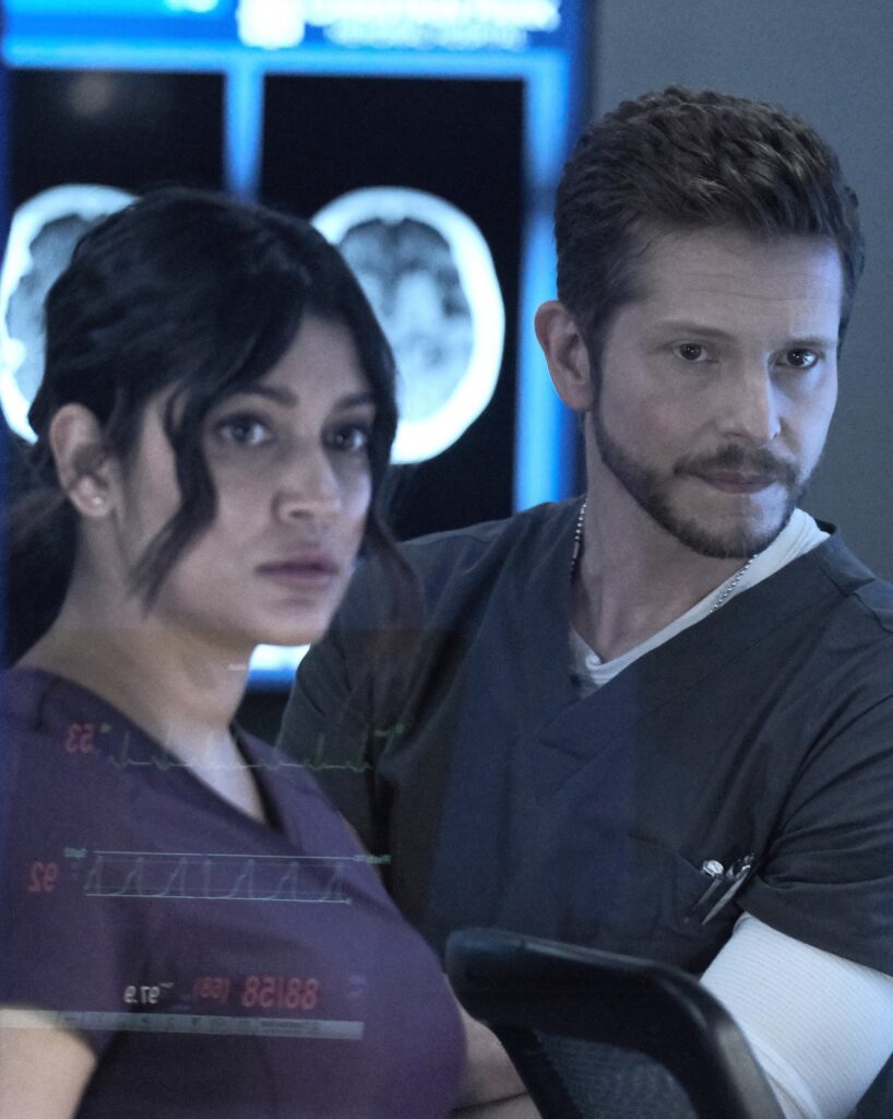 Diagnosing Devon -tall - The Resident Season 5 Episode 2