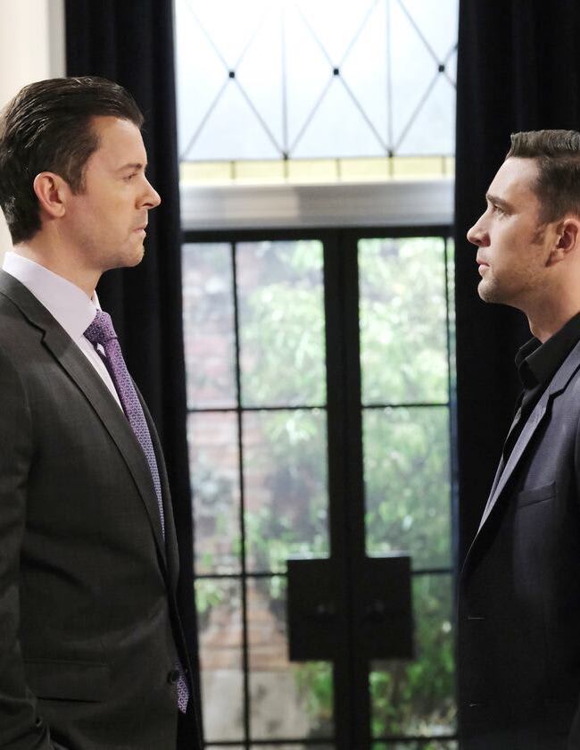 EJ Advises Chad / Tall - Days of Our Lives