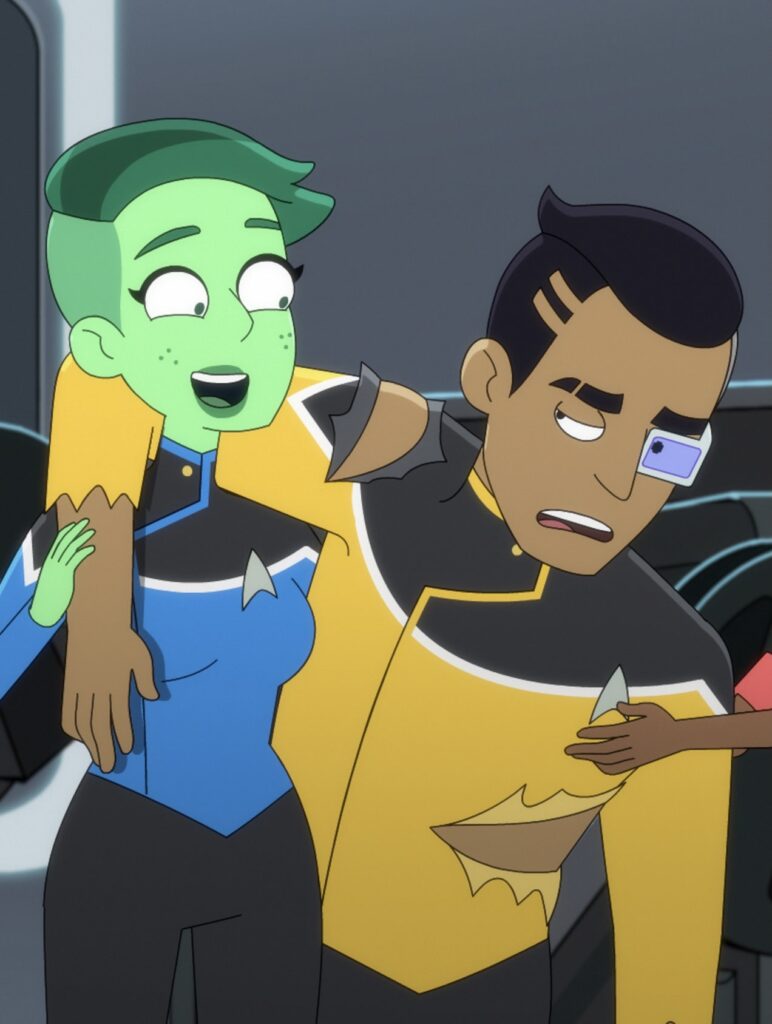 Friends Helping Out - Star Trek: Lower Decks Season 2 Episode 6