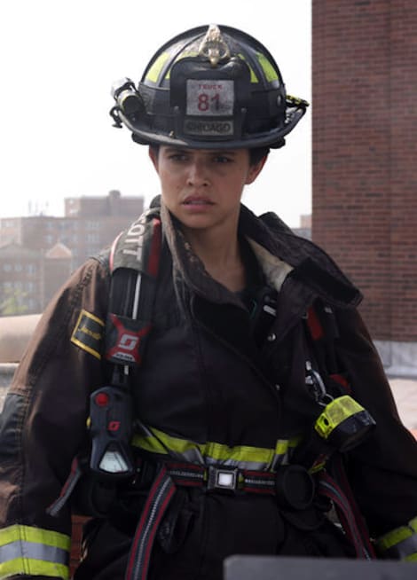 Kidd at an emergency - Chicago Fire Season 10 Episode 1