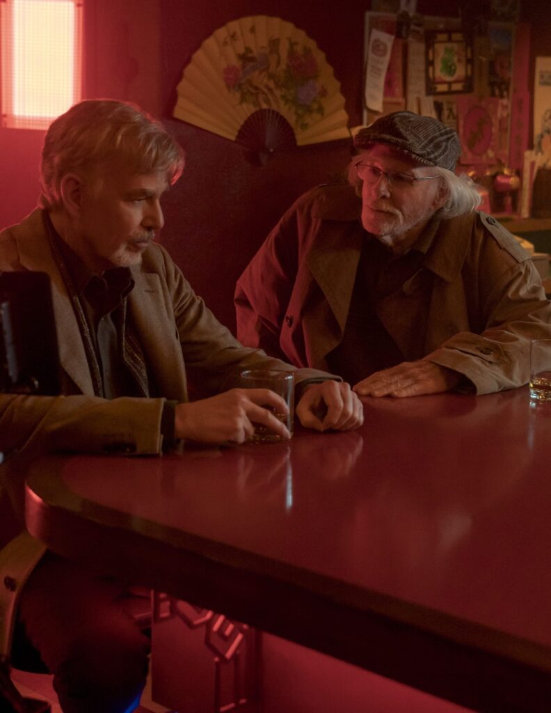 Billy Bob Thornton and Bruce Dern BTS