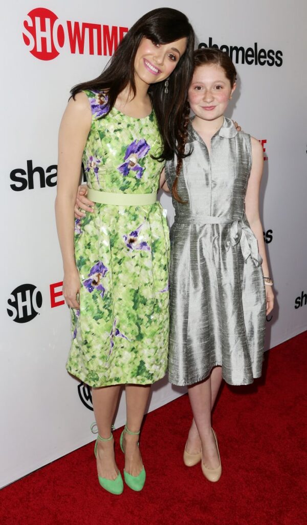 Emma Kenney and Emmy Rossum