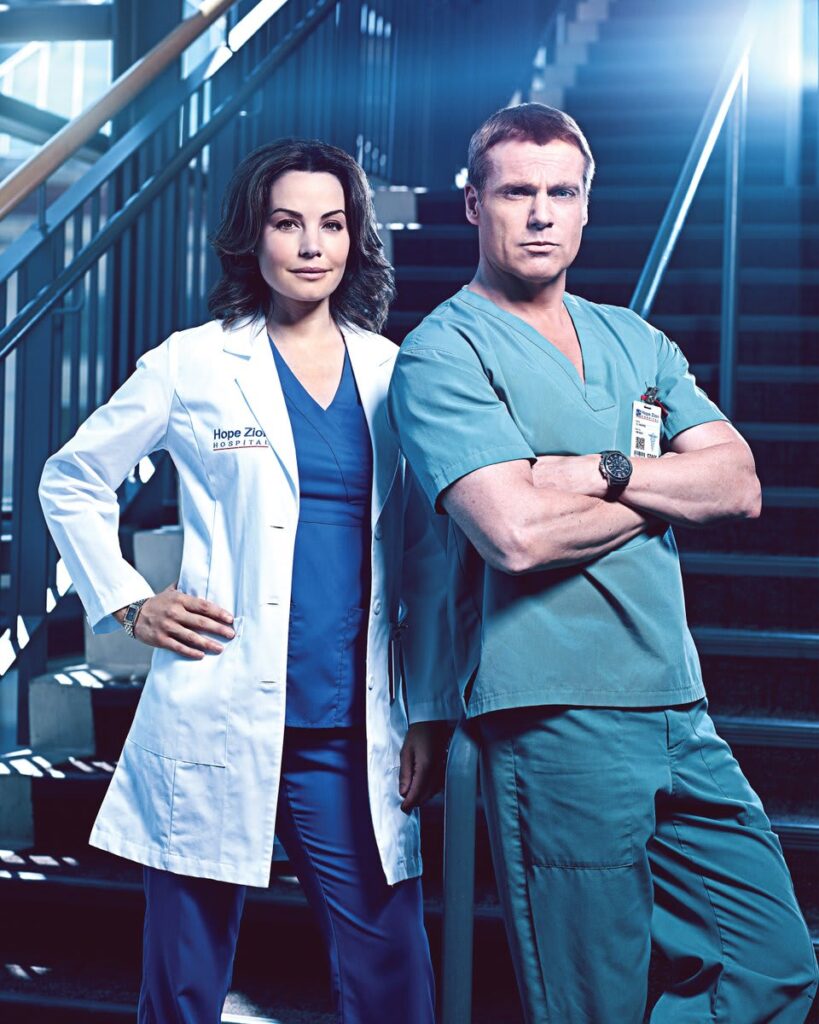 Erica Durance on Saving Hope