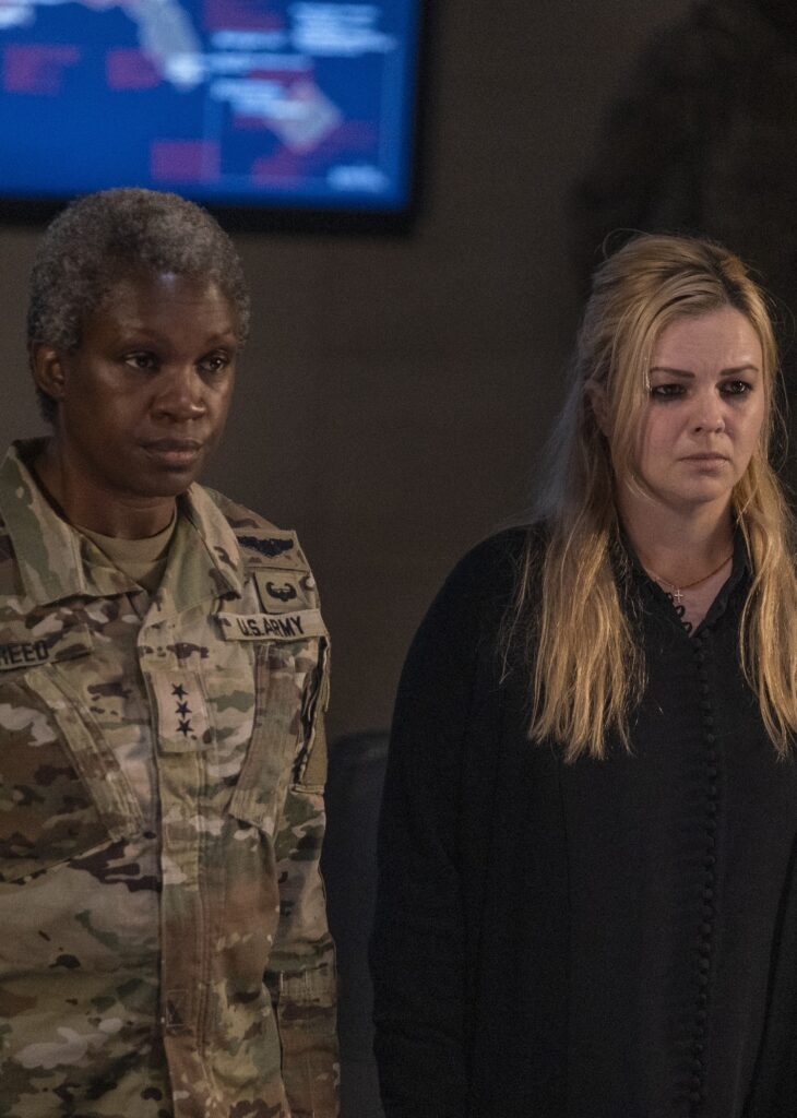Kimberly & General Reed - Y: The Last Man Season 1 Episode 9
