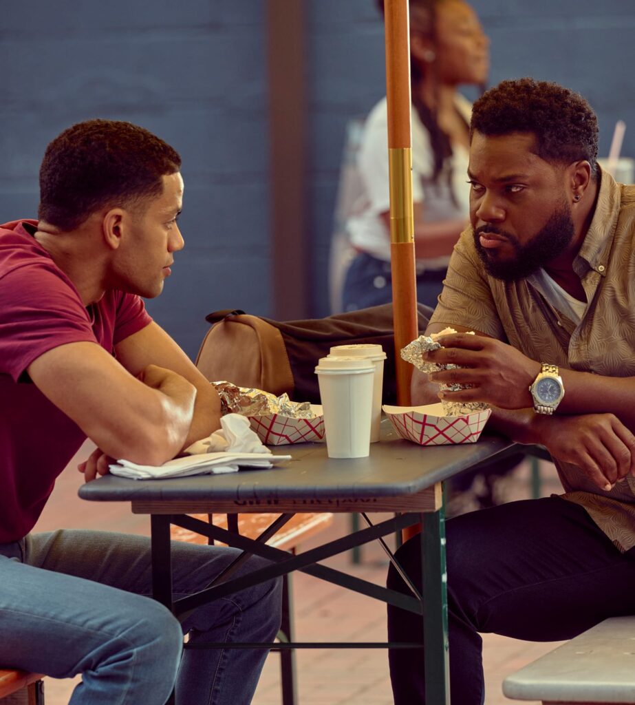 Lunch with Trevor - tall - The Resident Season 5 Episode 4