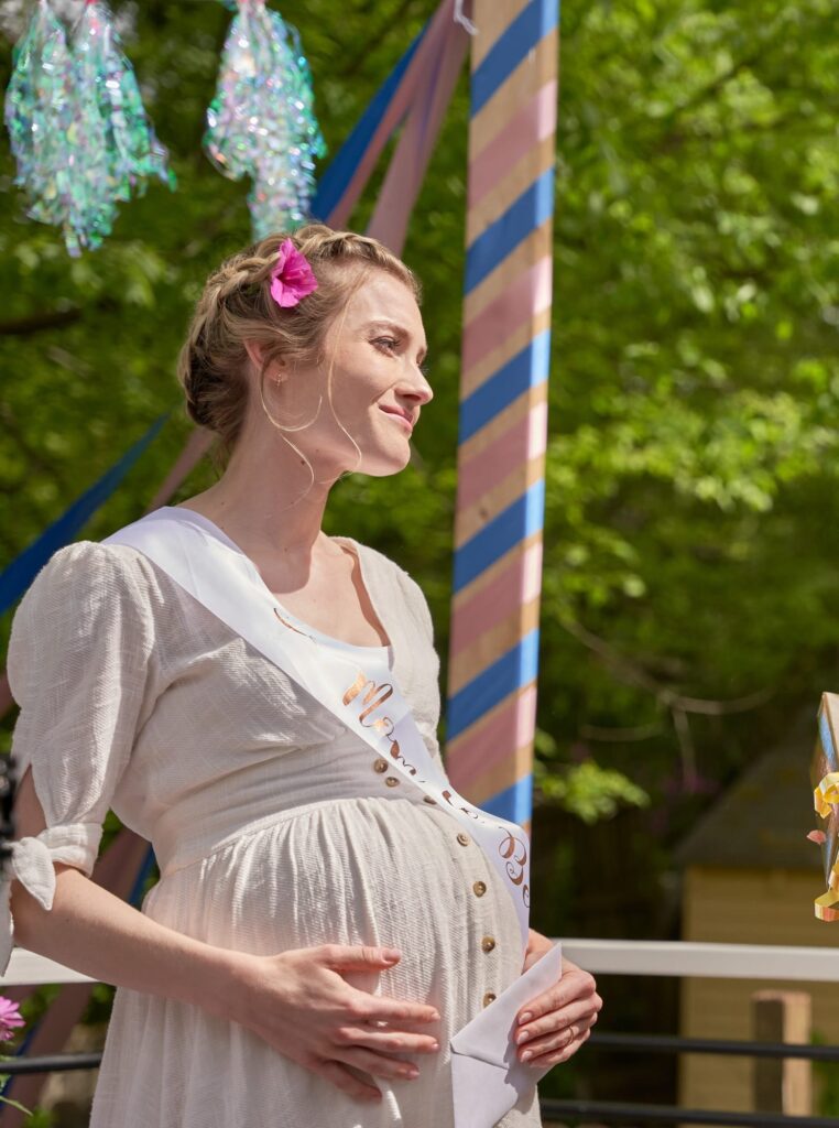 Pregnant and Glowing -Switched Before Birth - tall