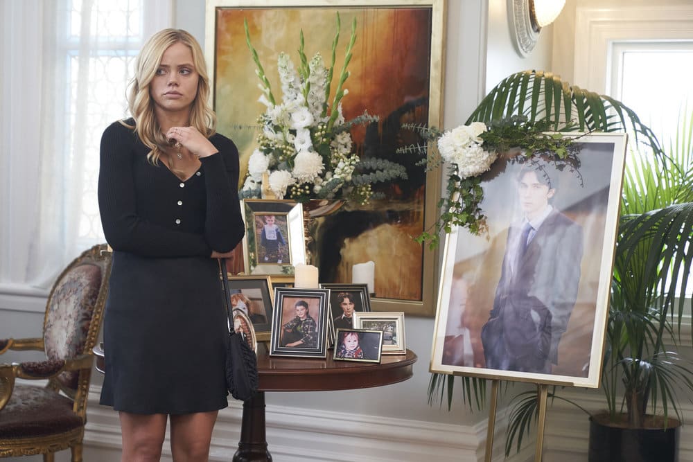 Addy at the Funeral