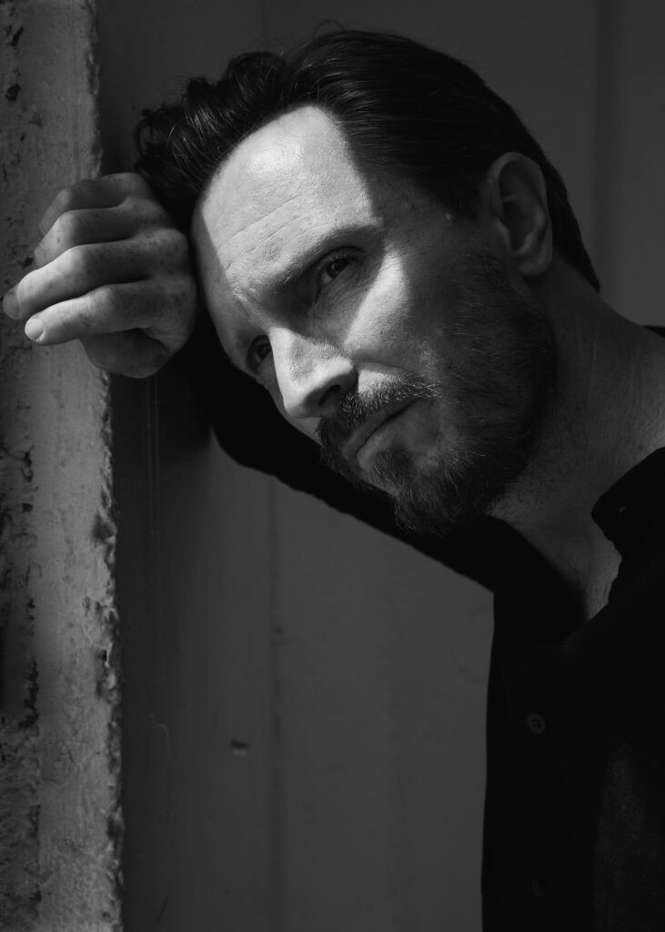 John Hoogenakker in Black and White