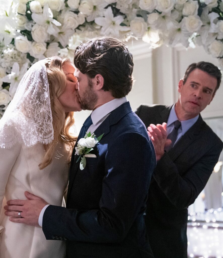 Kissing the Bride -tall - The Big Leap Season 1 Episode 9