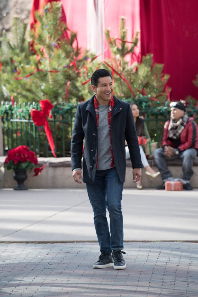 Mario Lopez for Holiday in Santa Fe