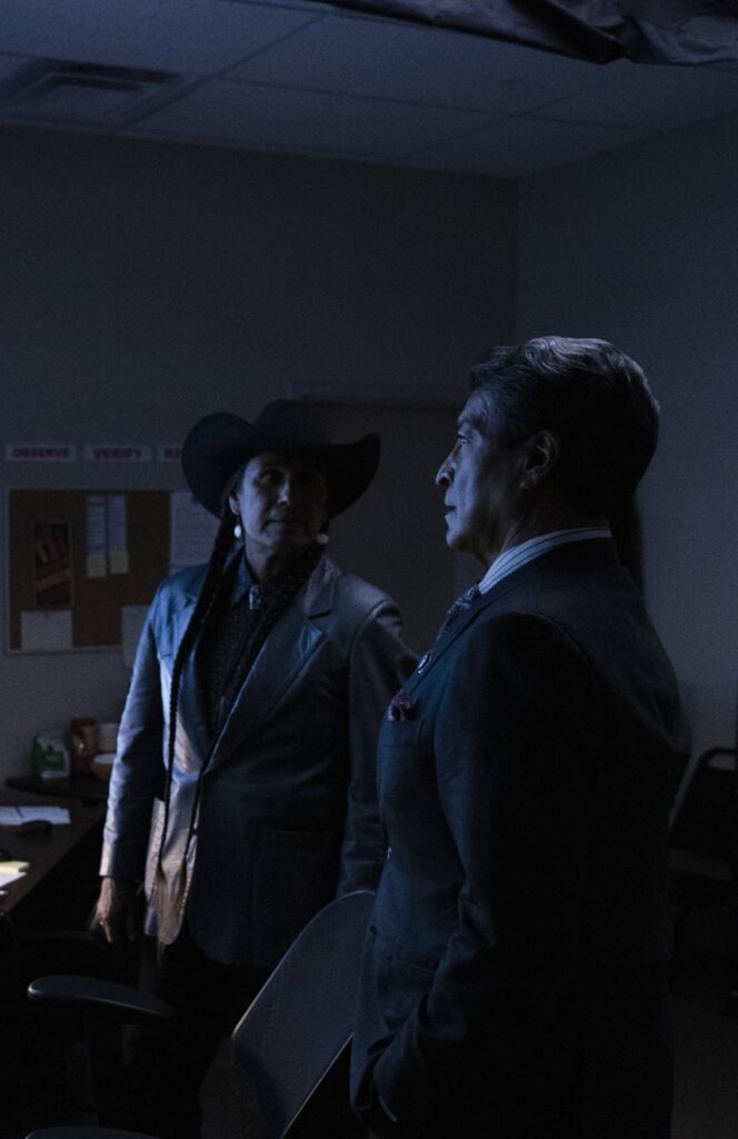 Rainwater and Mo Spot a Deviant - Yellowstone Season 4 Episode 1