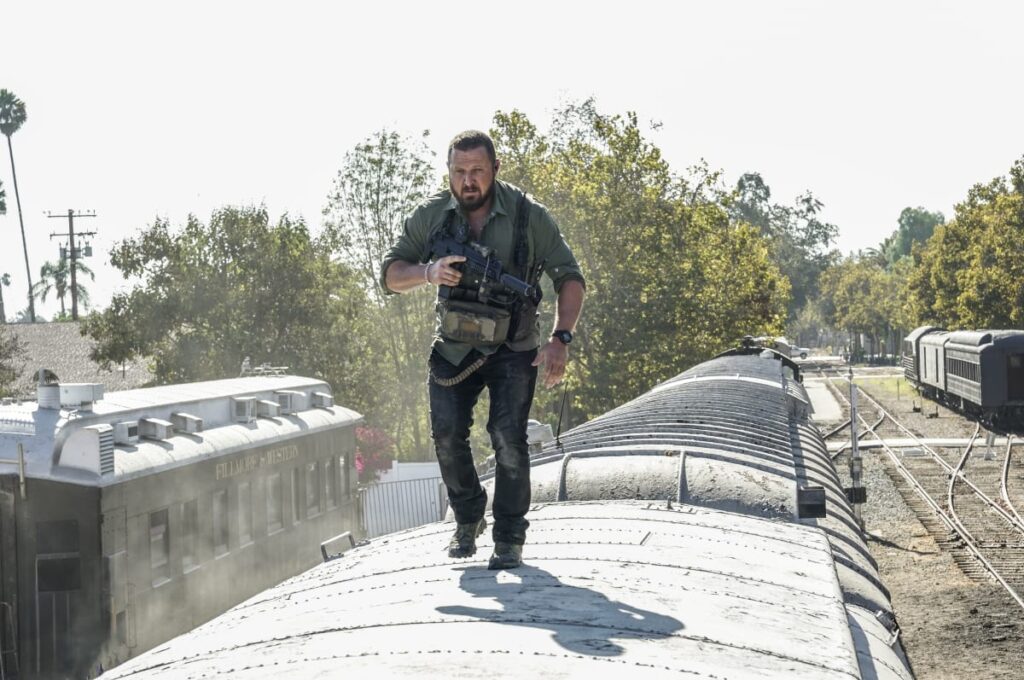 Sonny on the Train - SEAL Team