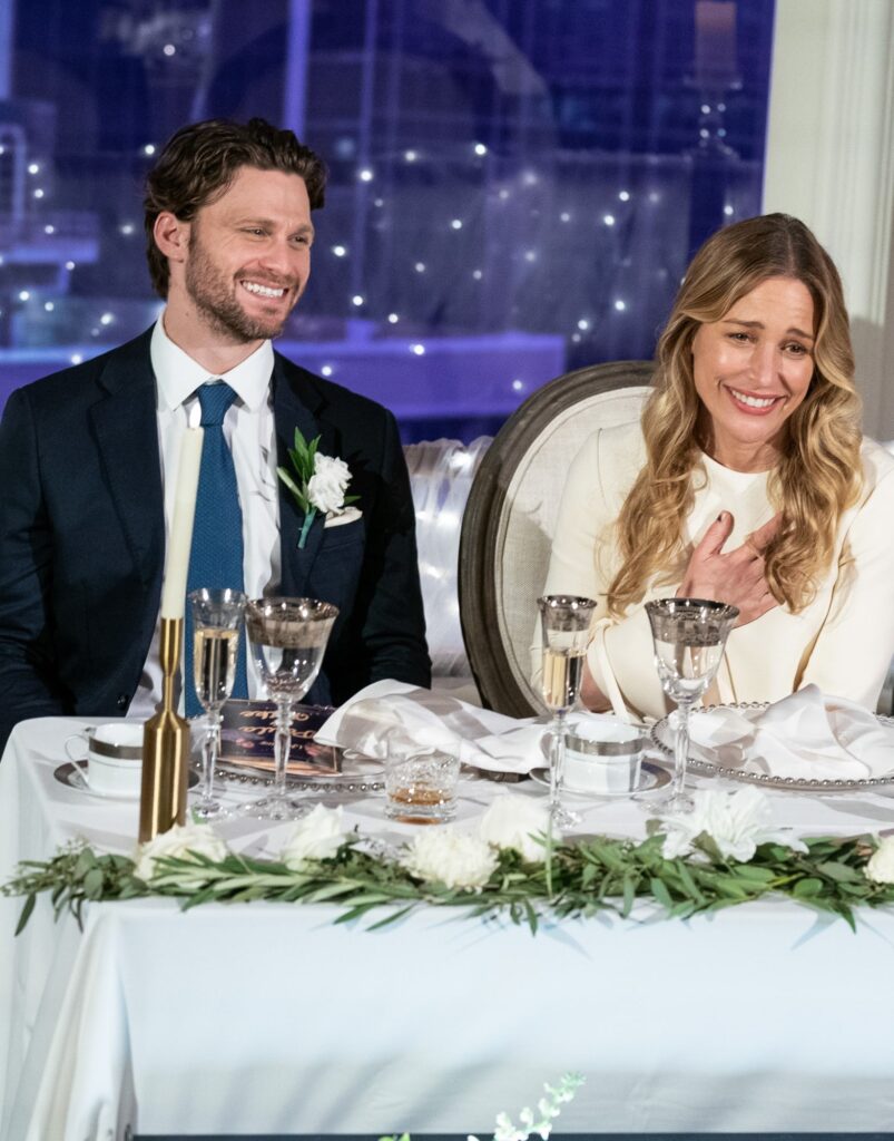Toast to the Happy Couple -tall - The Big Leap Season 1 Episode 9