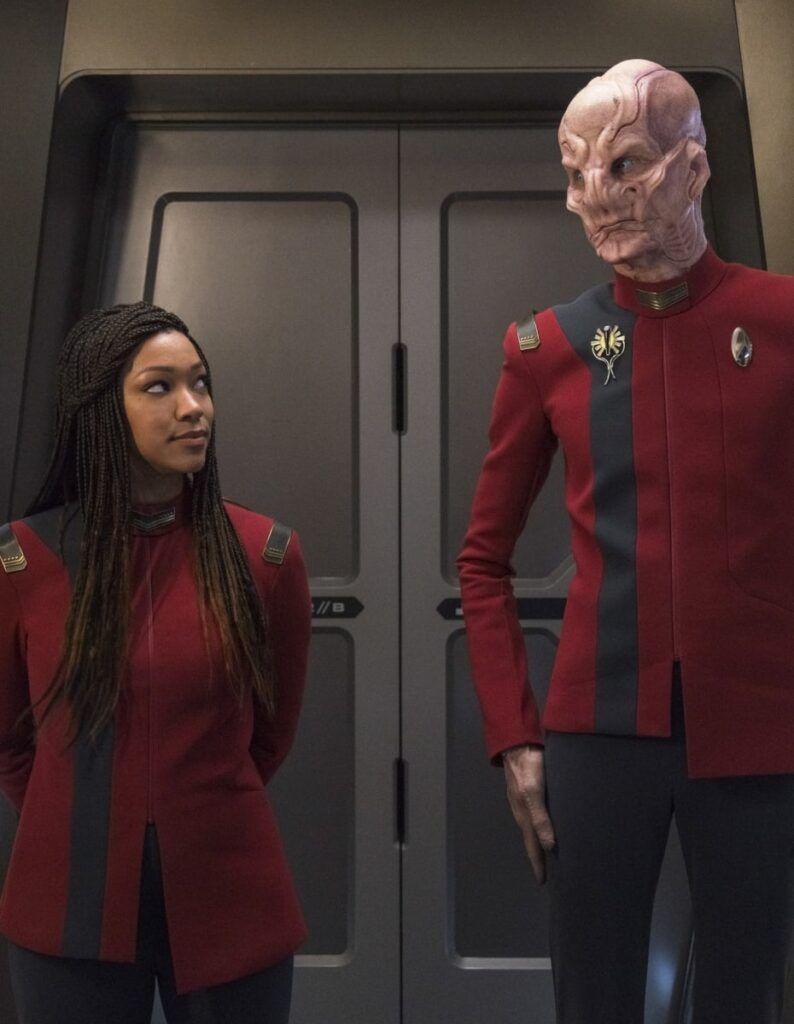 Burnham and Saru - Star Trek: Discovery Season 4 Episode 6