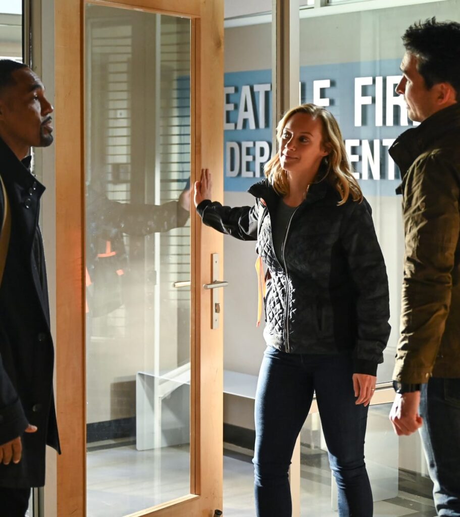 Clocking Out for Celebrations -tall - Station 19 Season 5 Episode 7