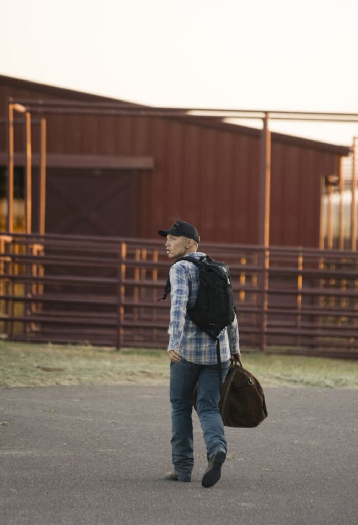 Jimmy at the 6666 - Yellowstone Season 4 Episode 6