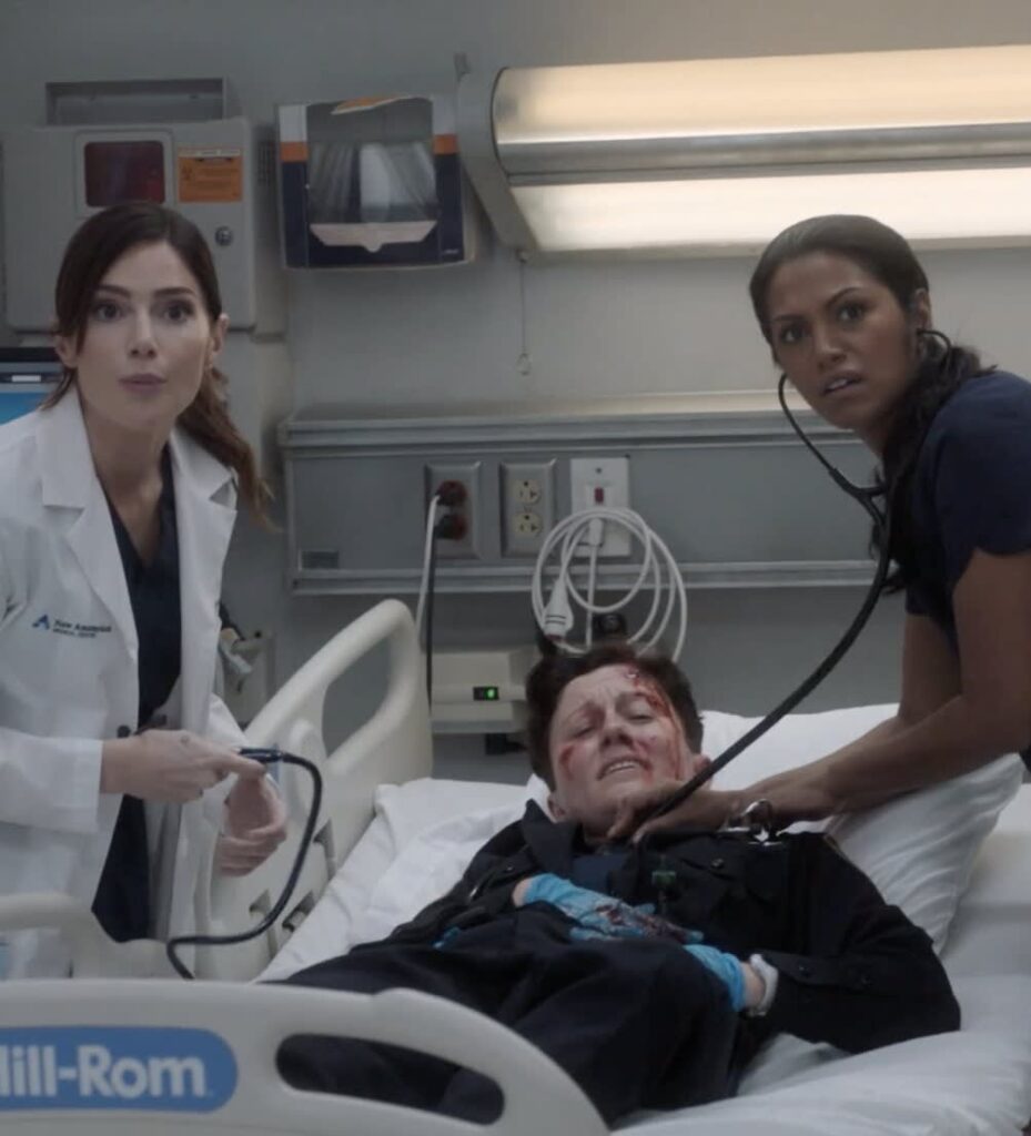 Leyren Treat Whitaker- tall - New Amsterdam Season 4 Episode 7