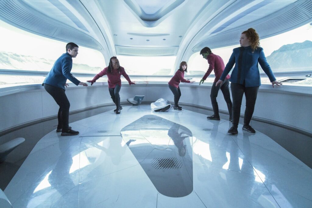 Shuttle Crash - Star Trek: Discovery Season 4 Episode 4