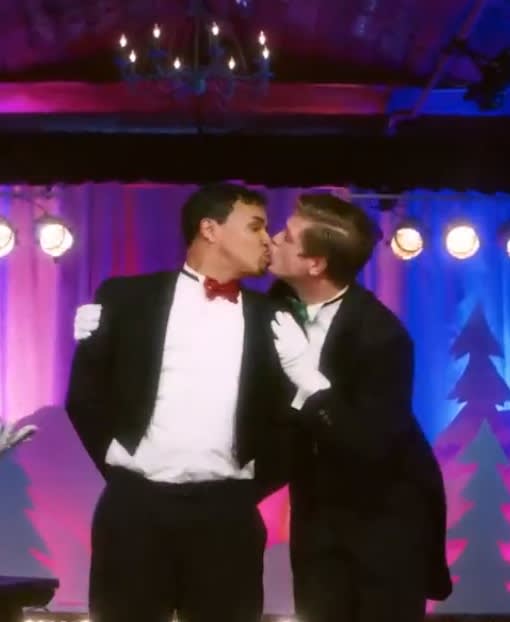 Stealing a Kiss - A Christmas Dance Reunion