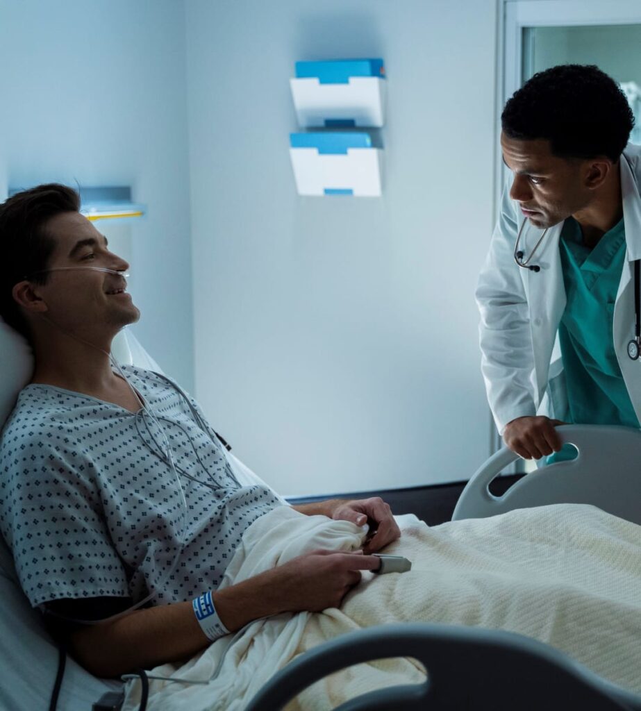 Treating Wyatt -tall - The Resident Season 5 Episode 9
