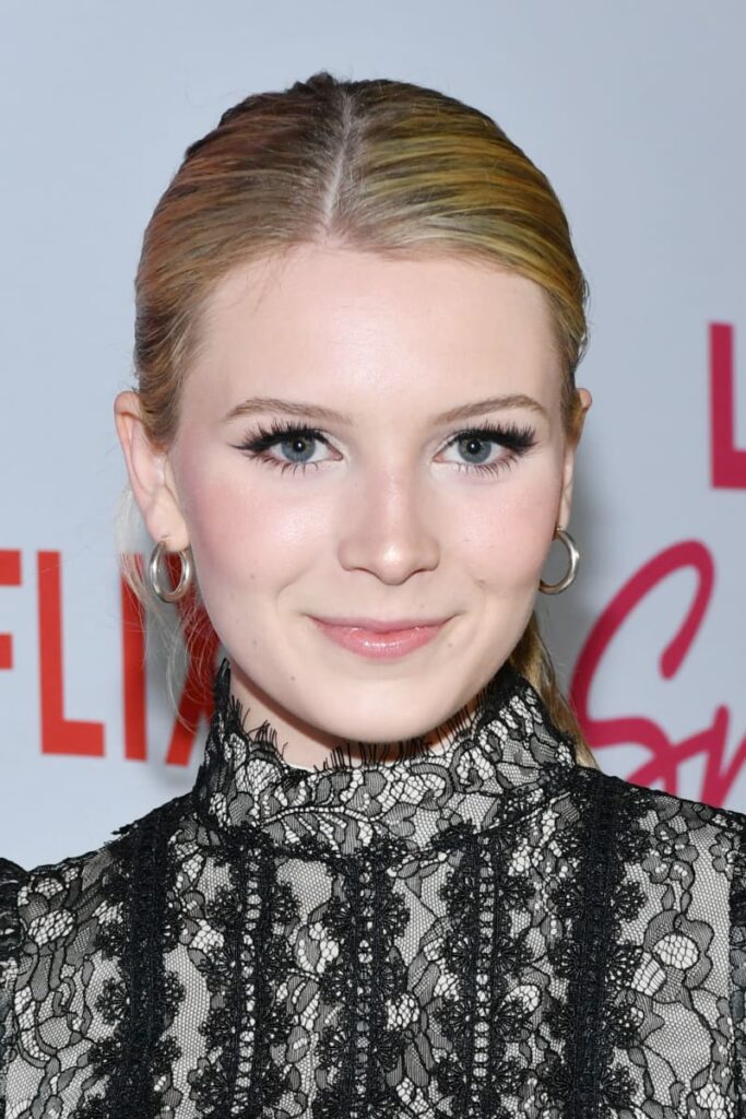 Madison Thompson attends the premiere of Netflix's